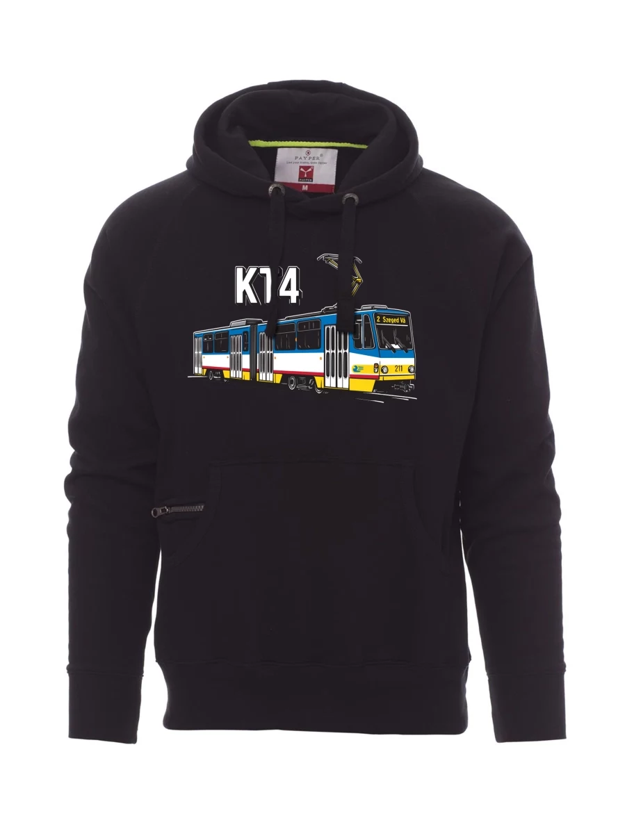 Black men´s sweatshirt Tram KT4