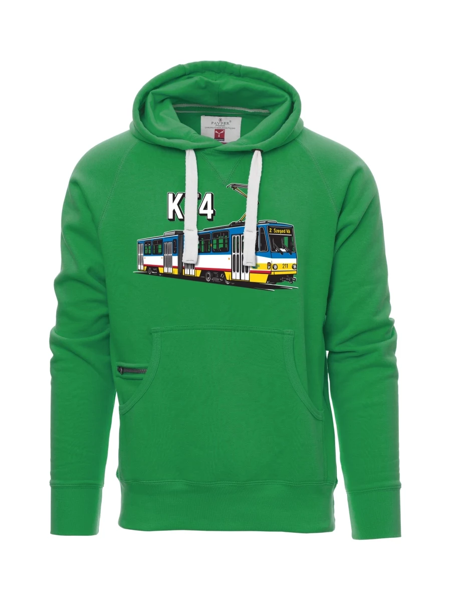 Green men´s sweatshirt Tram KT4