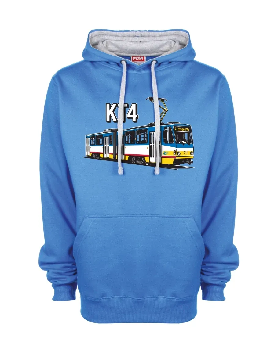 Grey-blue sweatshirt Tram KT4