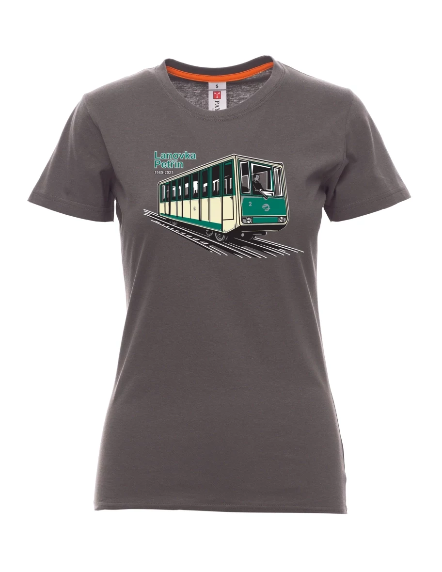 Smoke women´s T-shirt Cable car Petřín