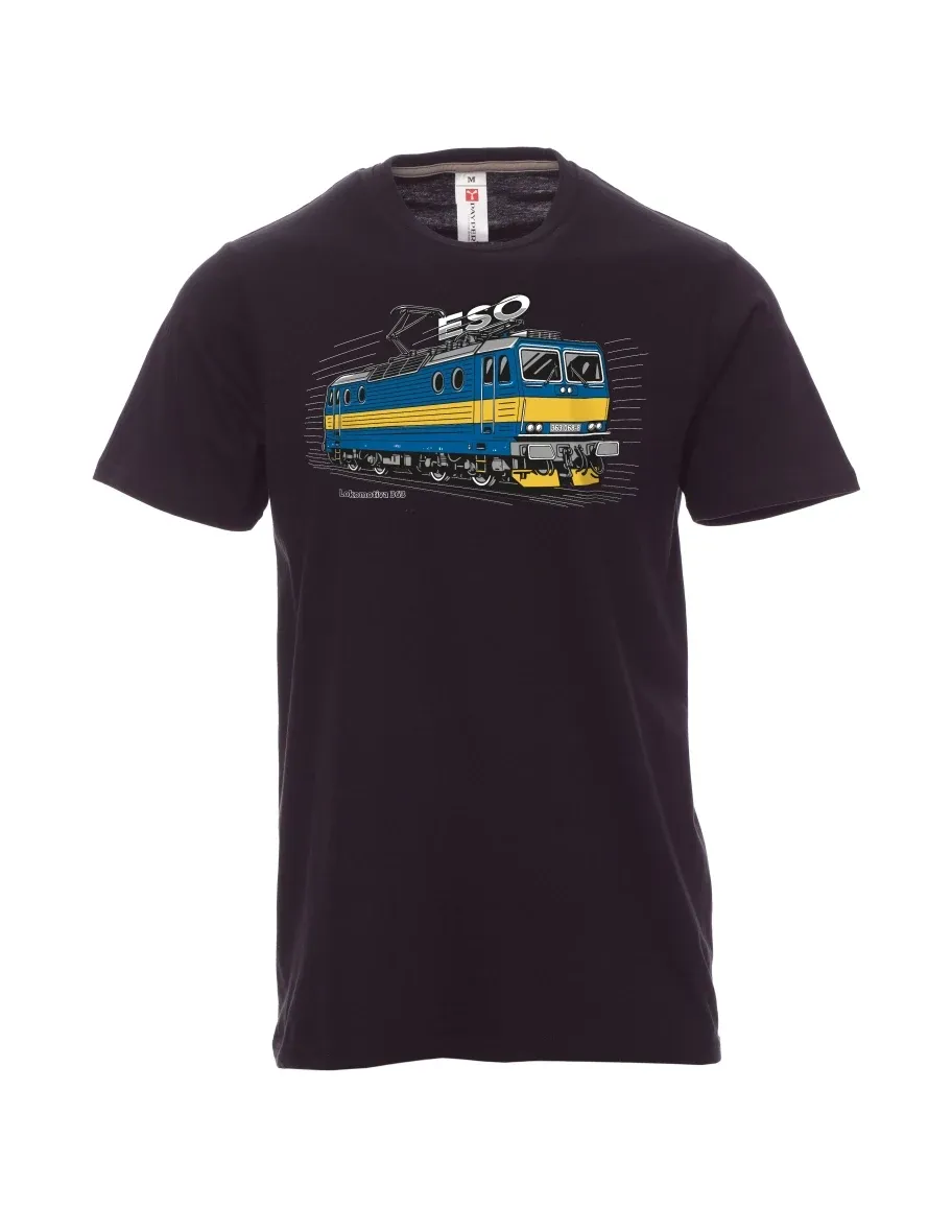 Black men´s T-shirt Locomotive 363 “ESO”