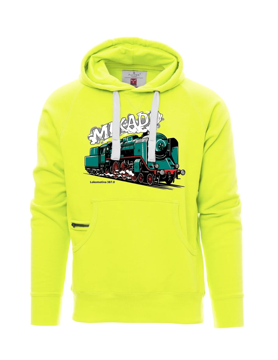 Fluorescent men´s sweatshirt Locomotive 387.0 “MIKADO”