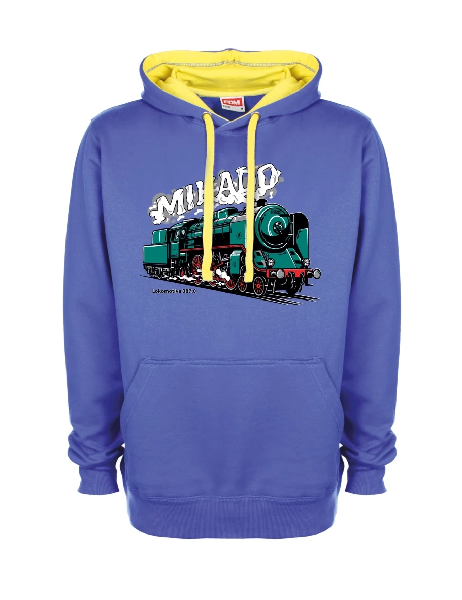 Yellow-blue sweatshirt Locomotive 387.0 “MIKADO”