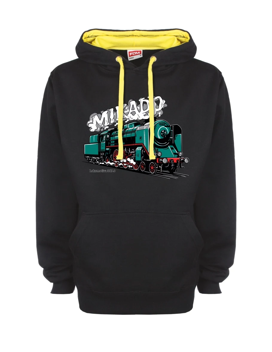 Yellow-black sweatshirt Locomotive 387.0 “MIKADO”