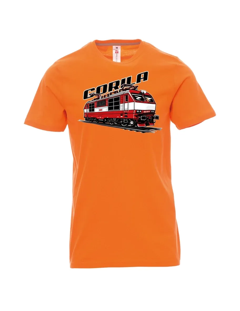 Orange men´s T-shirt Locomotive 350 “Gorila”