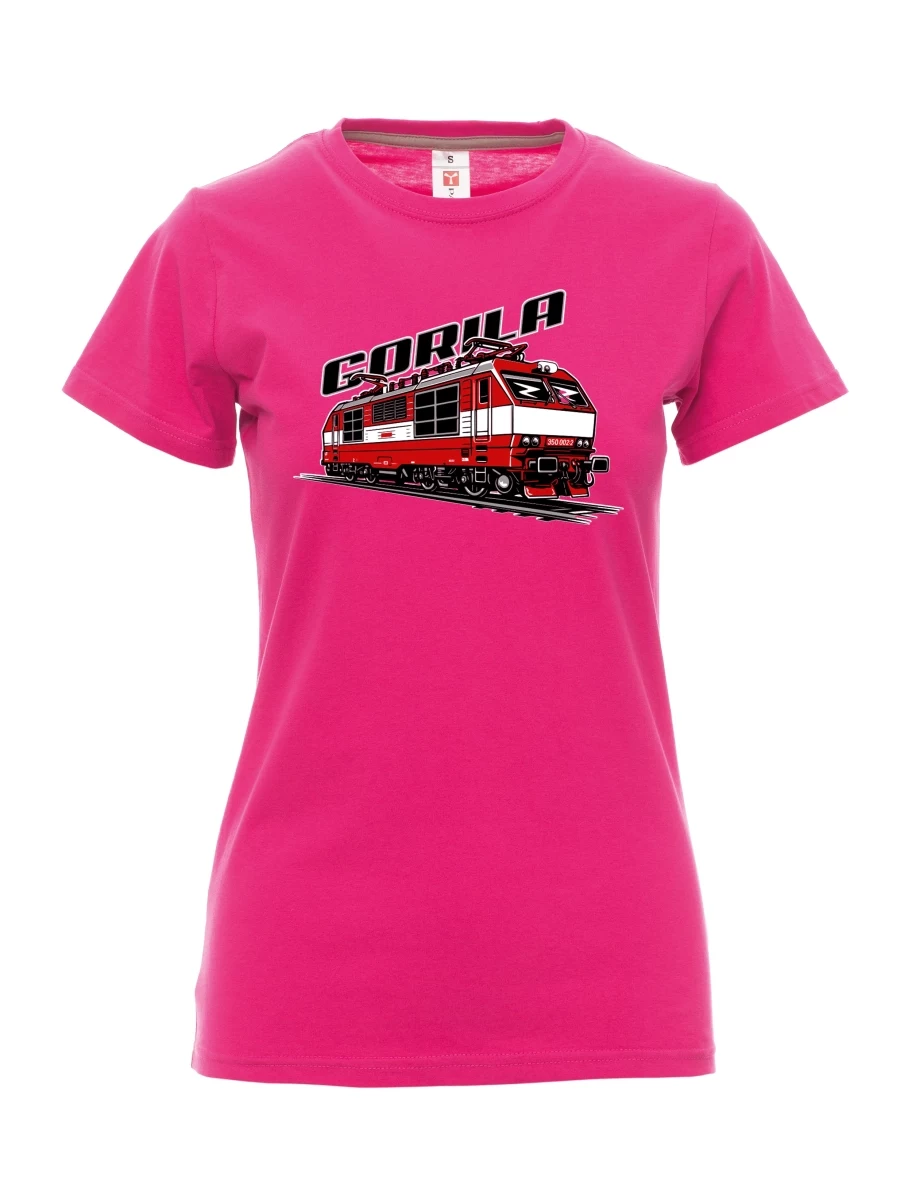 Pink women´s T-shirt Locomotive 350 “Gorila”