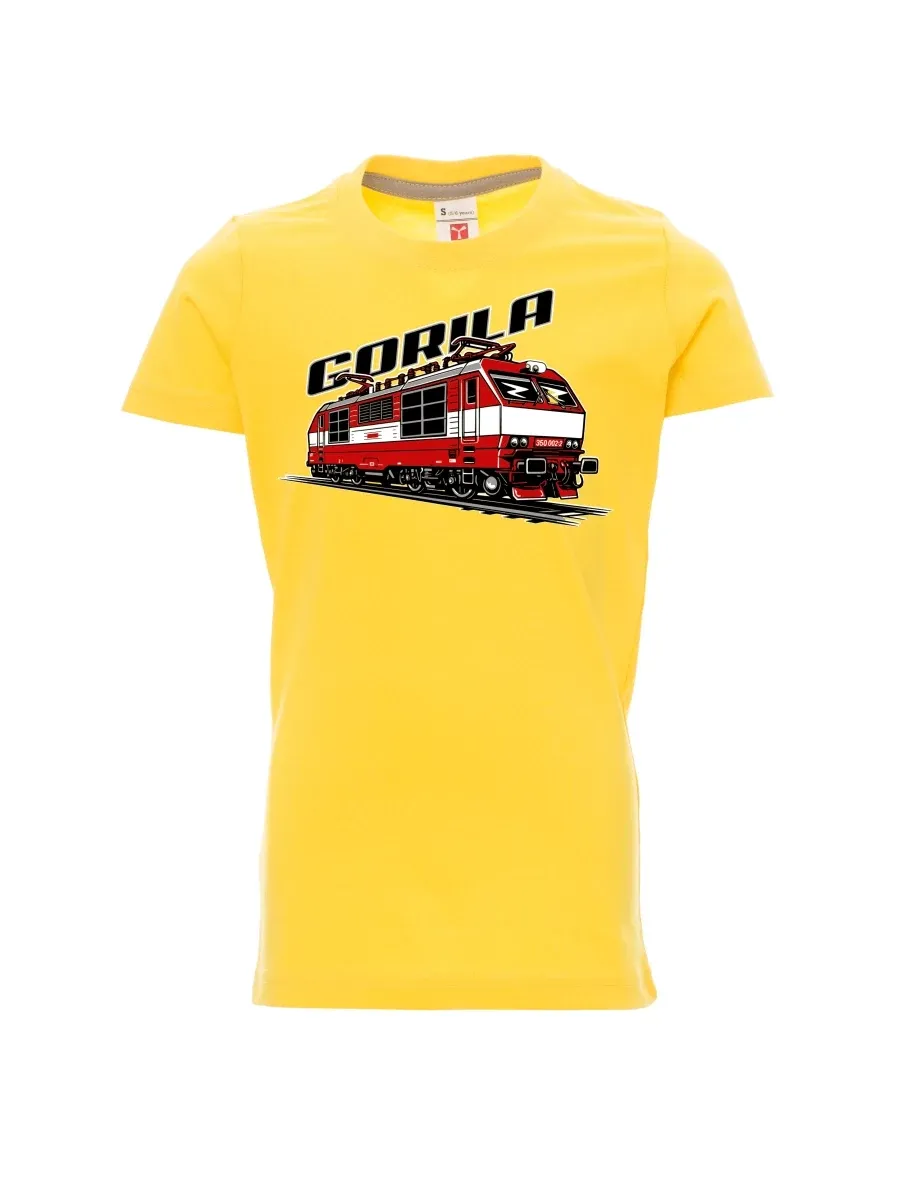 Yellow children´s T-shirt Locomotive 350 “Gorila”