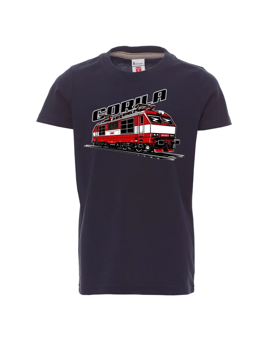 Navy children´s T-shirt Locomotive 350 “Gorila”