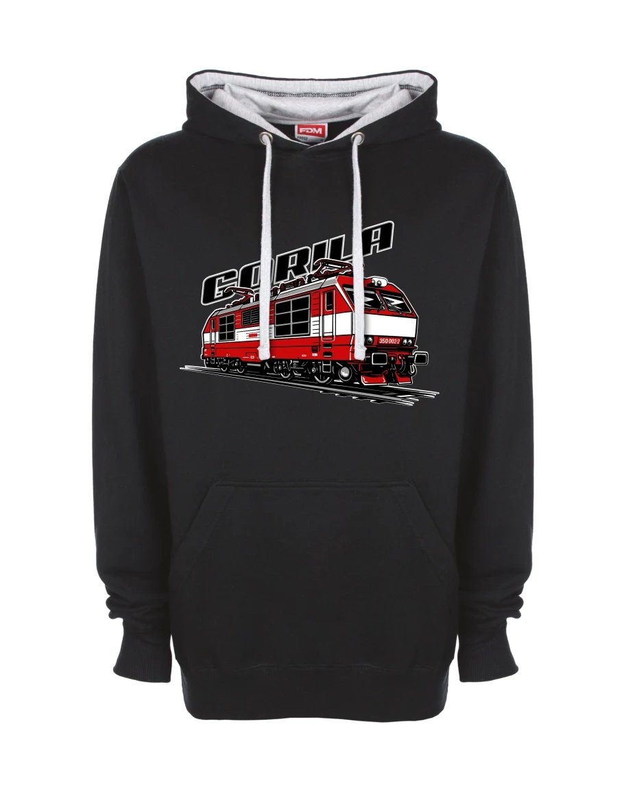 Grey-black sweatshirt Locomotive 350 “Gorila”