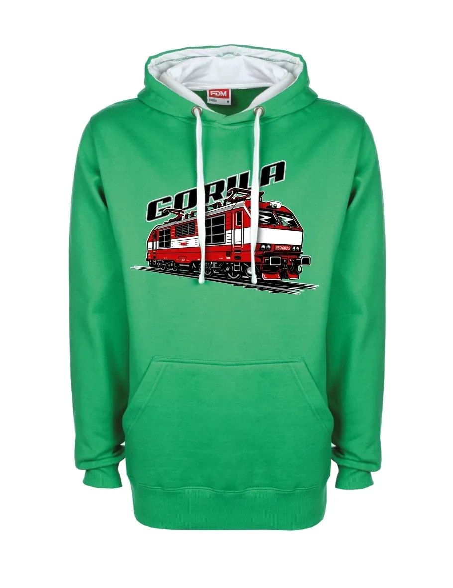 White-green sweatshirt Locomotive 350 “Gorila”