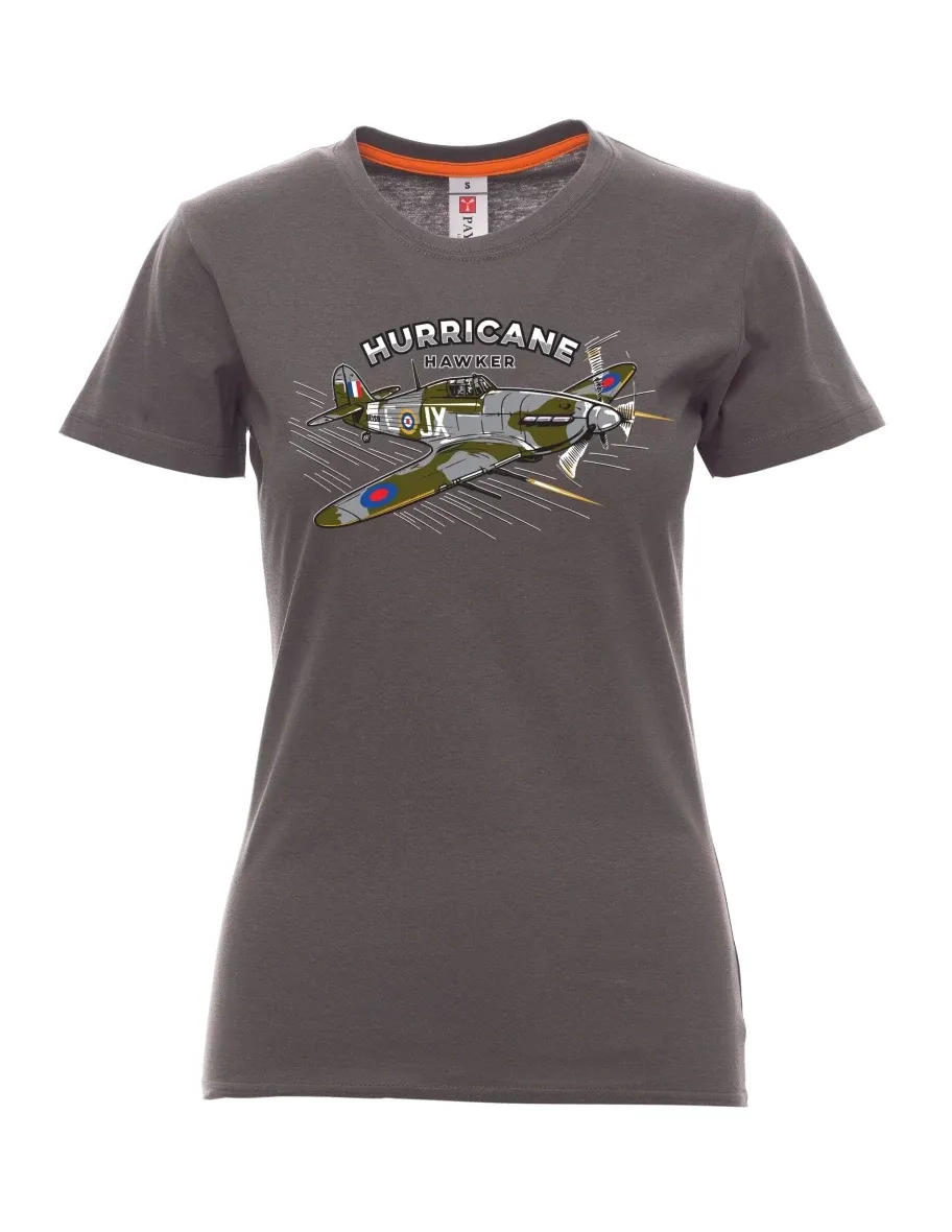 Smoke women´s T-shirt Aircraft Hurricane Hawker