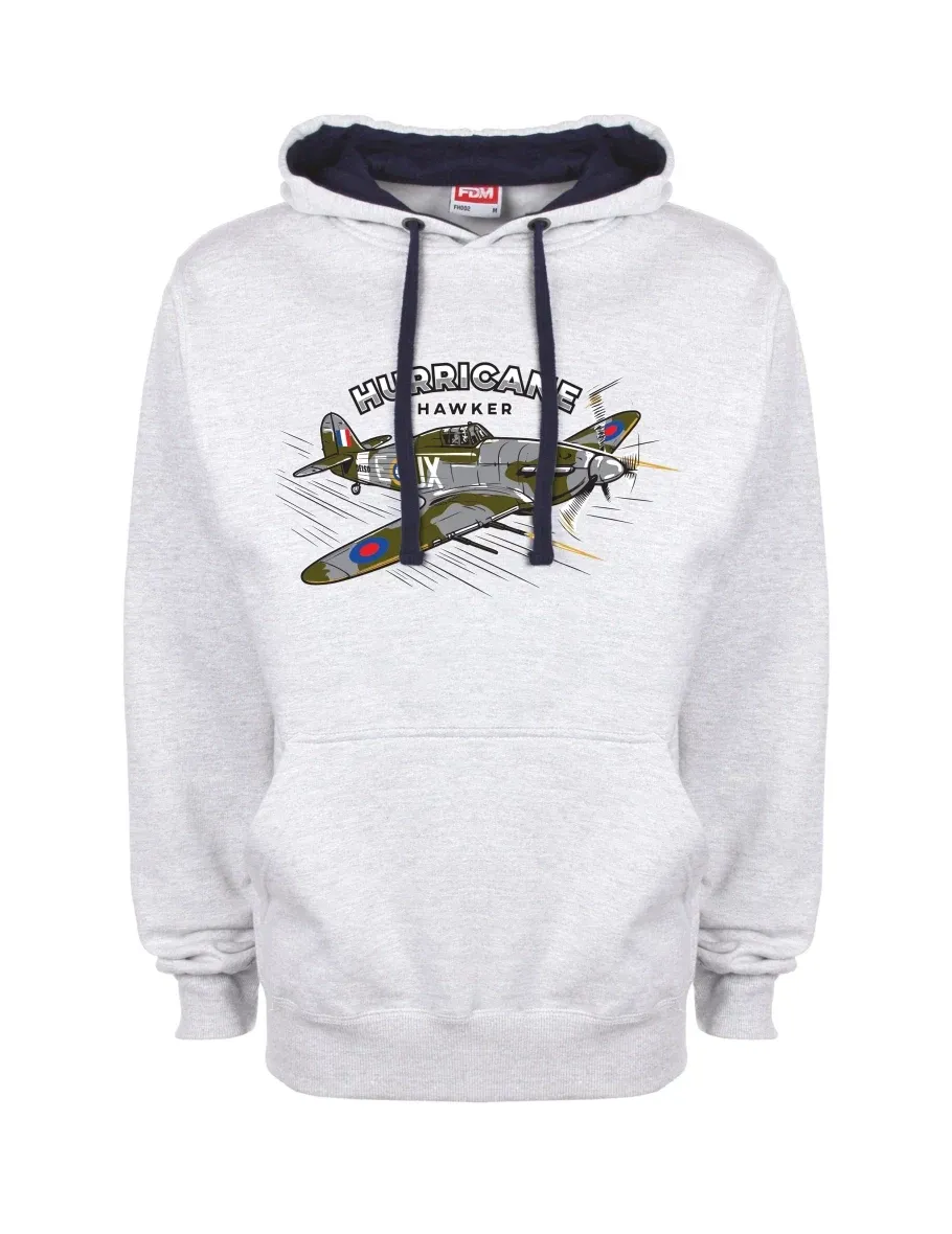 Blue-grey sweatshirt Aircraft Hurricane Hawker