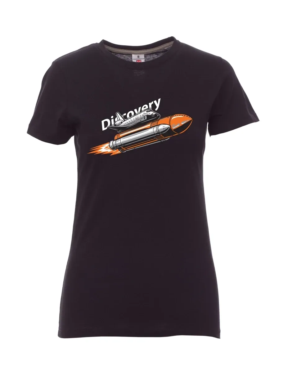 White women´s T-shirt Space Shuttle Discovery
