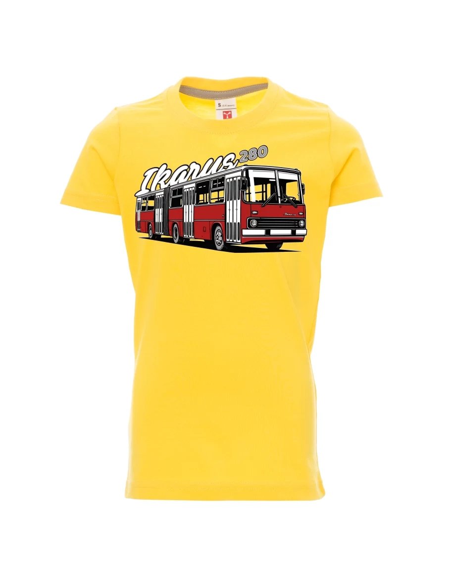 Yellow children´s T-shirt Bus Ikarus 280