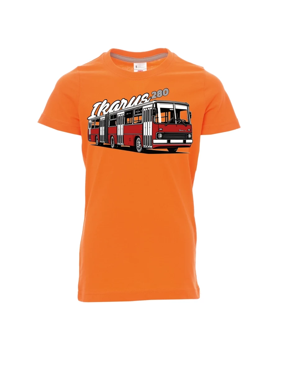 Orange children´s T-shirt Bus Ikarus 280