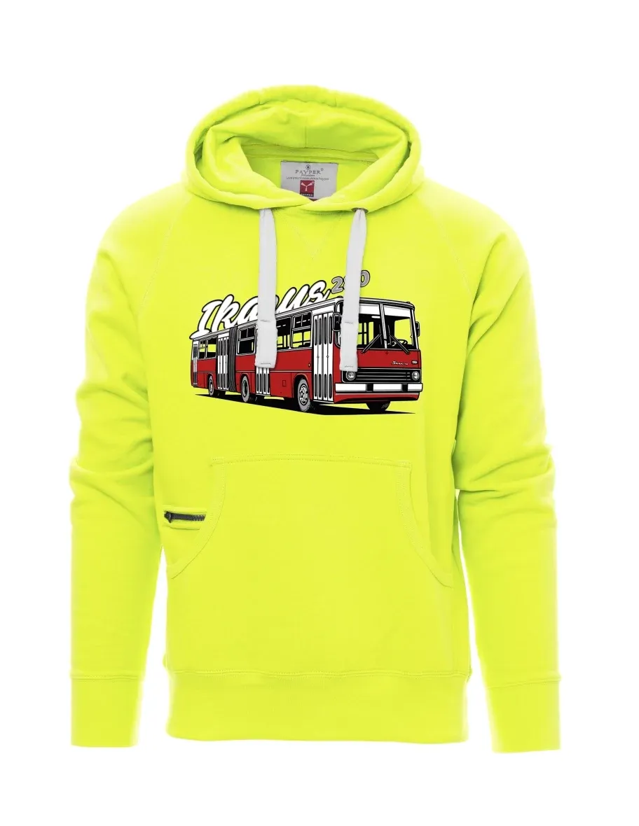 Fluorescent men´s sweatshirt Bus Ikarus 280