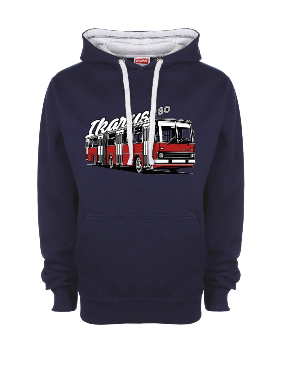 Grey-navy sweatshirt Bus Ikarus 280