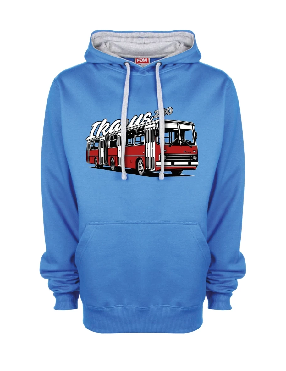Grey-blue sweatshirt Bus Ikarus 280
