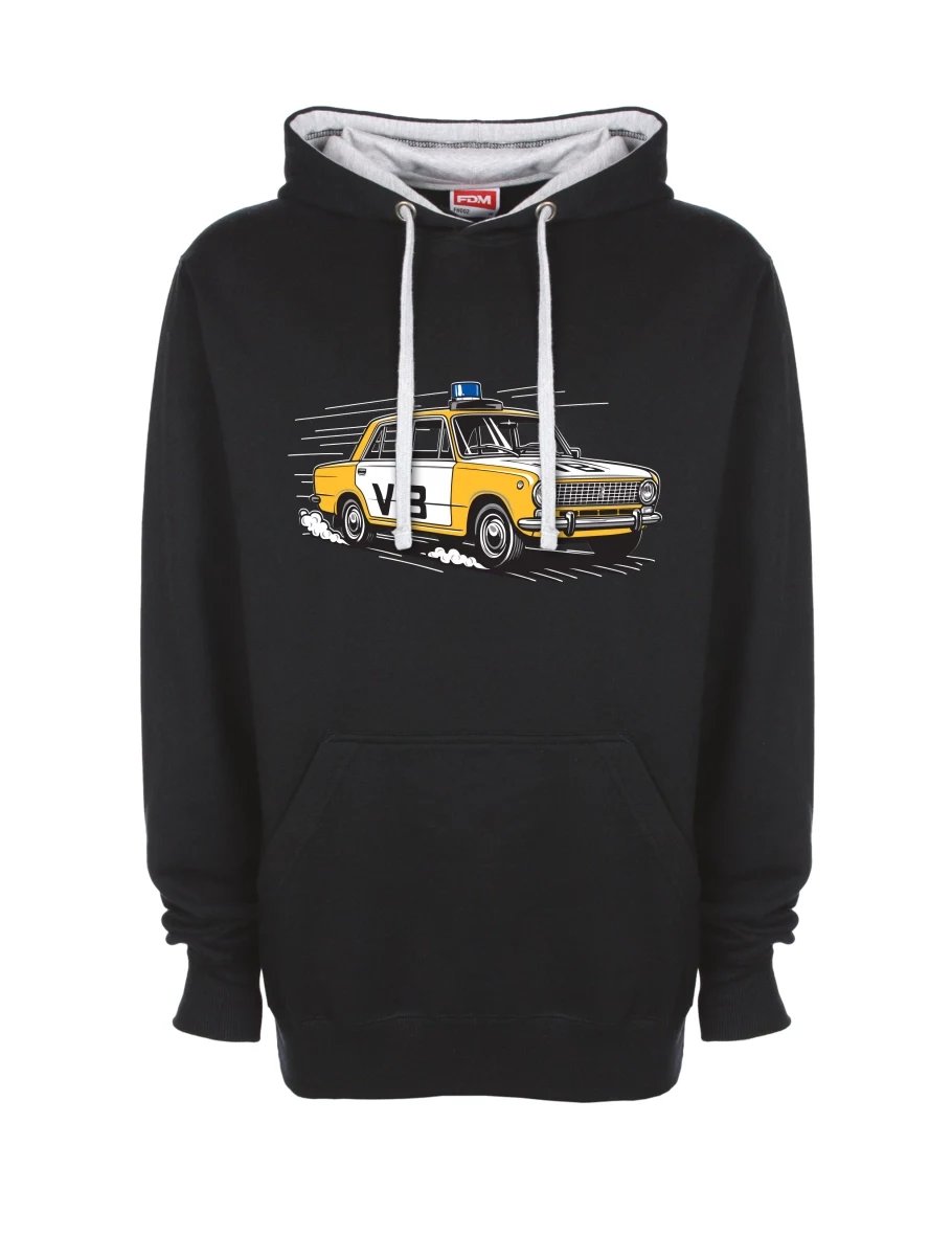 Grey-black sweatshirt Car VAZ 2101 VB