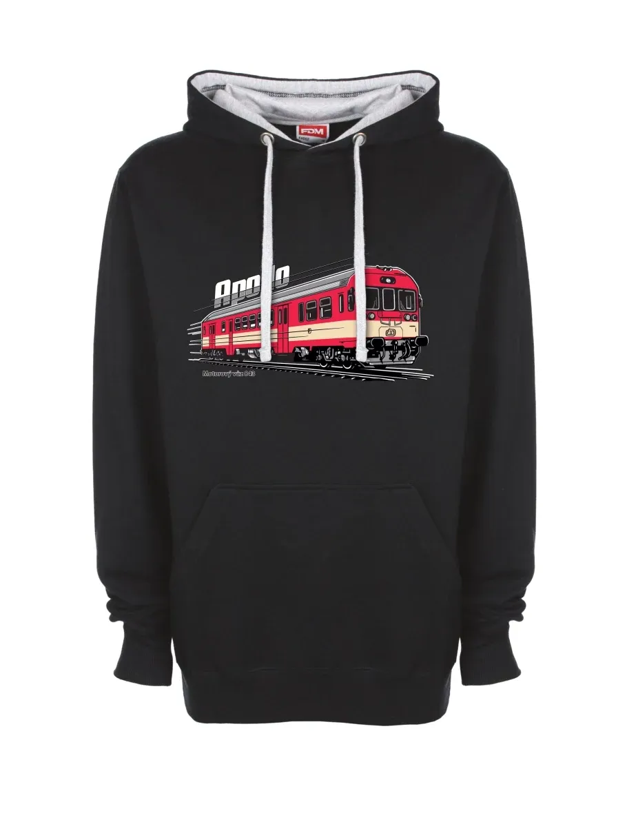 Grey-black sweatshirt Railcar 843 “Apollo”