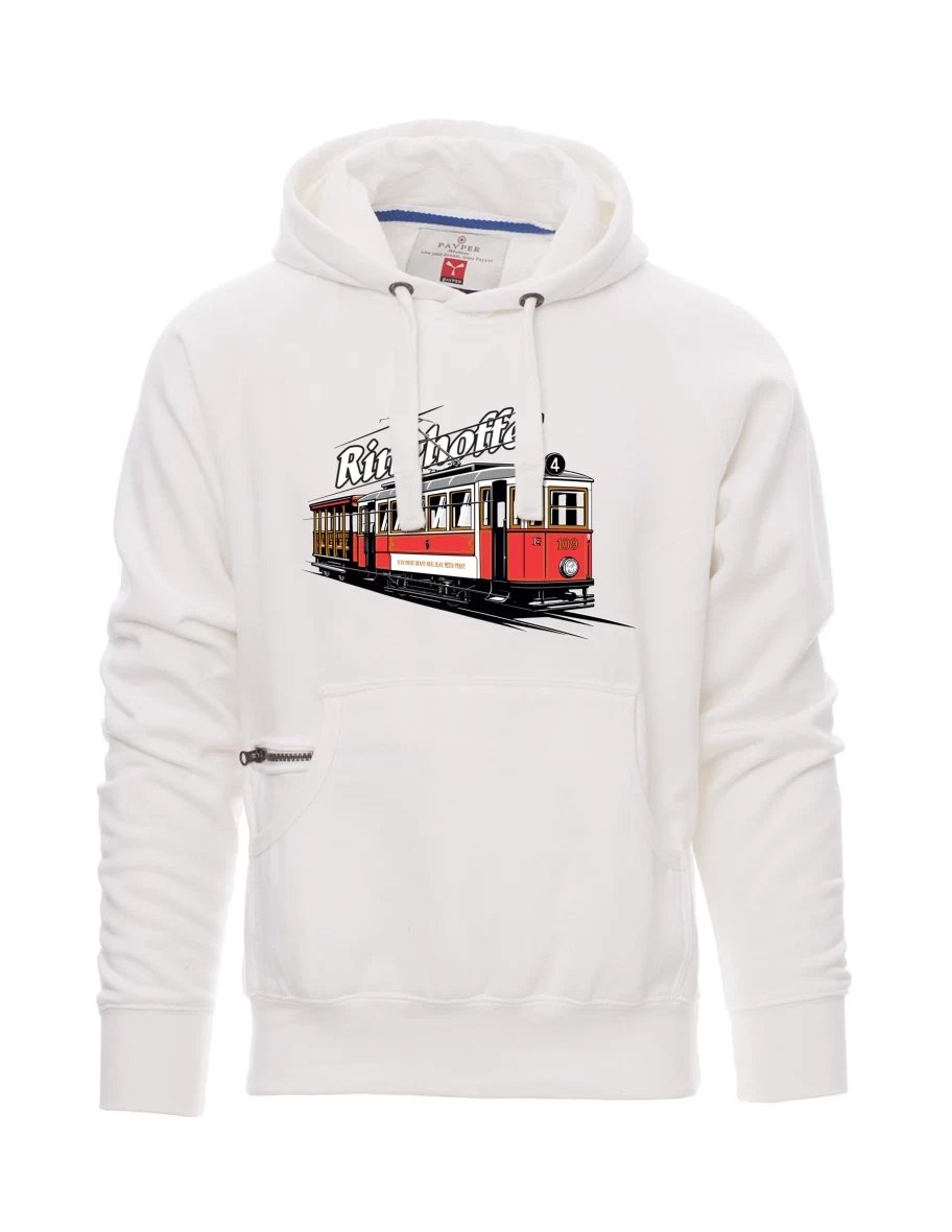 White men´s sweatshirt Tram Ringhoffer