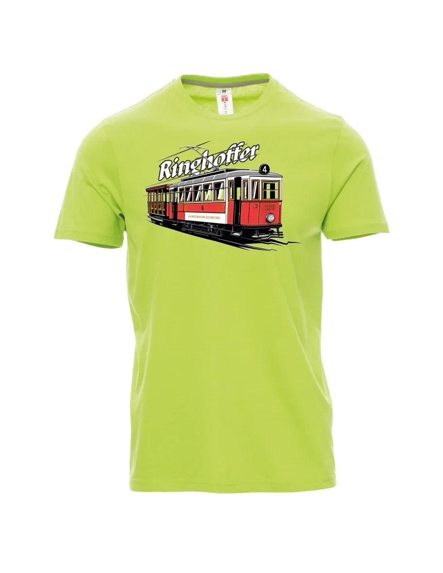 Light green men´s T-shirt Tram Ringhoffer