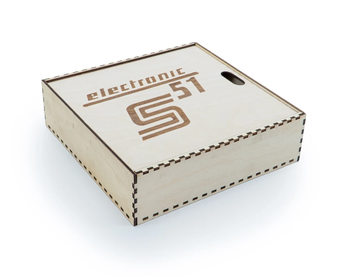 Gift box for wooden clock electronic S51 20 cm