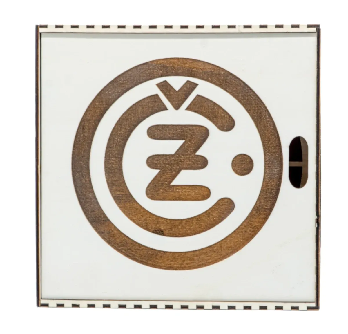 Gift box for wooden clock Logo ČZ 20 cm