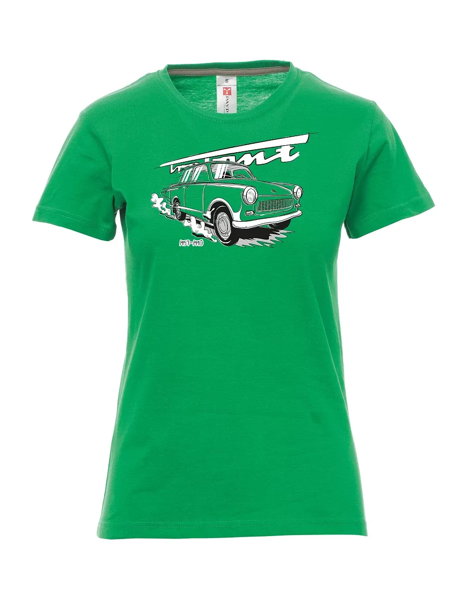 Green women´s T-shirt Trabi 601