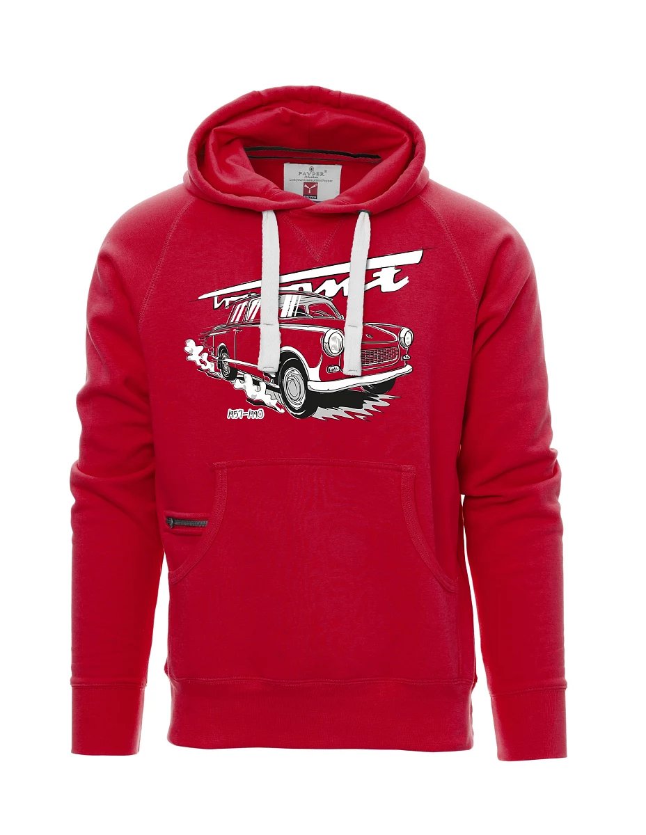 Red men´s sweatshirt Trabi 601