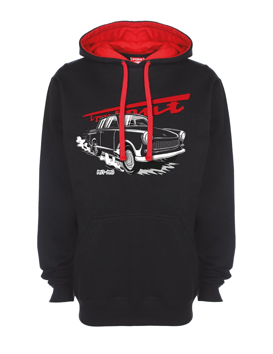 Red-black sweatshirt Trabi 601