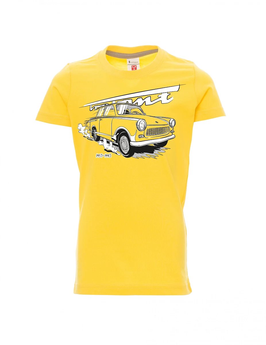 Yellow children´s T-shirt Trabi 601