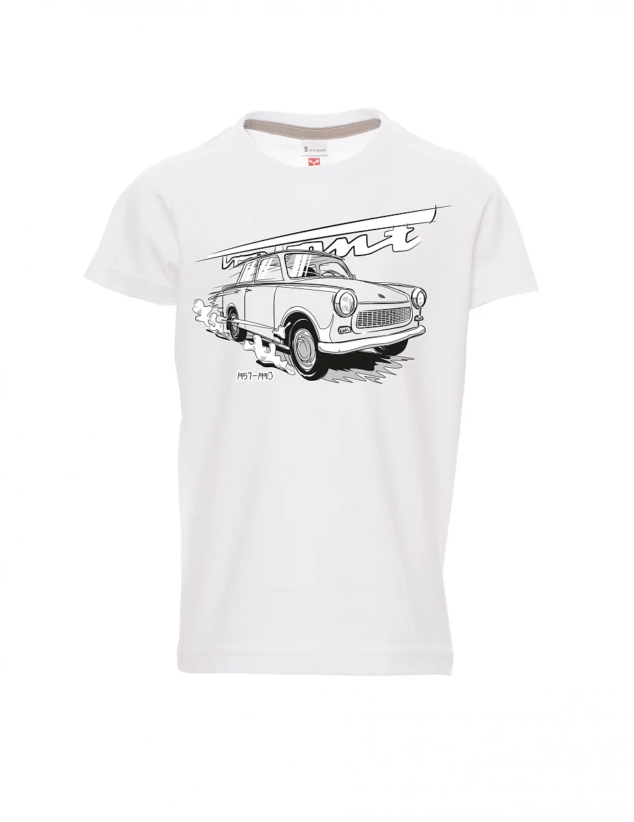 White children´s T-shirt Trabi 601