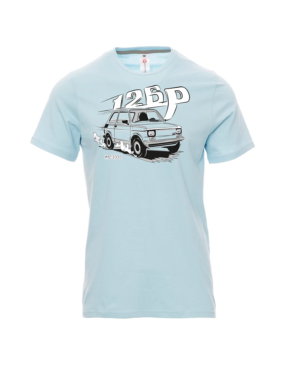 Pale blue men´s T-shirt Maluch