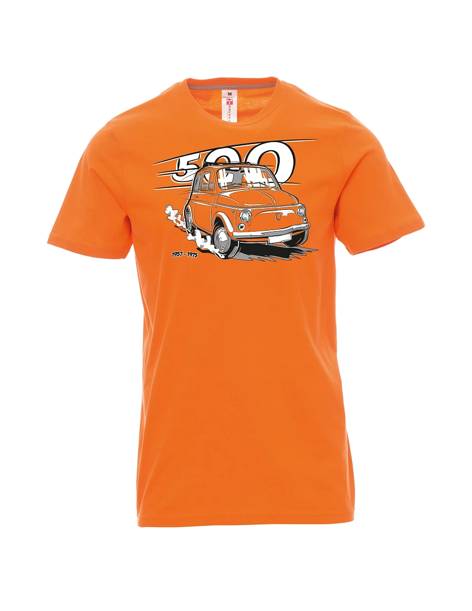 Orange men´s T-shirt Italian veteran F 500