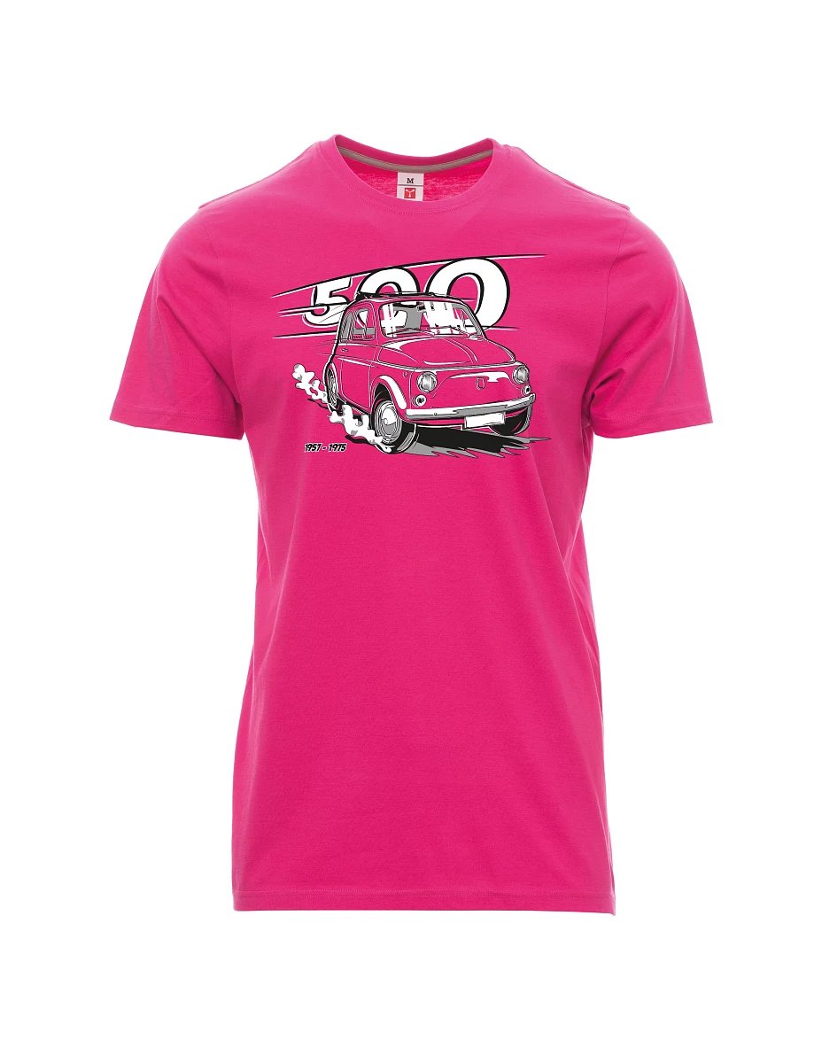 Pink men´s T-shirt Italian veteran F 500