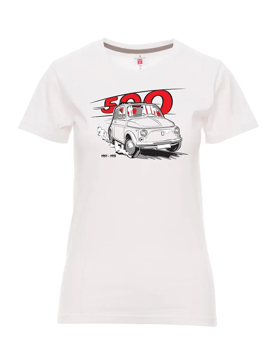White women´s T-shirt Italian veteran F 500