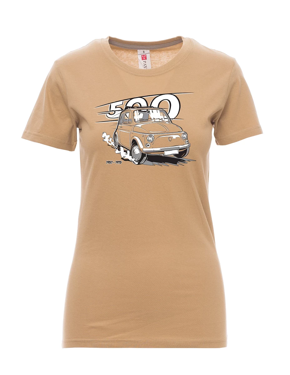 Brown women´s T-shirt Italian veteran F 500
