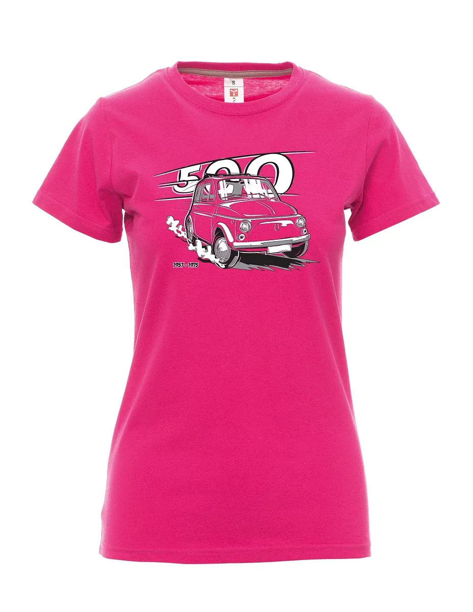 Pink women´s T-shirt Italian veteran F 500