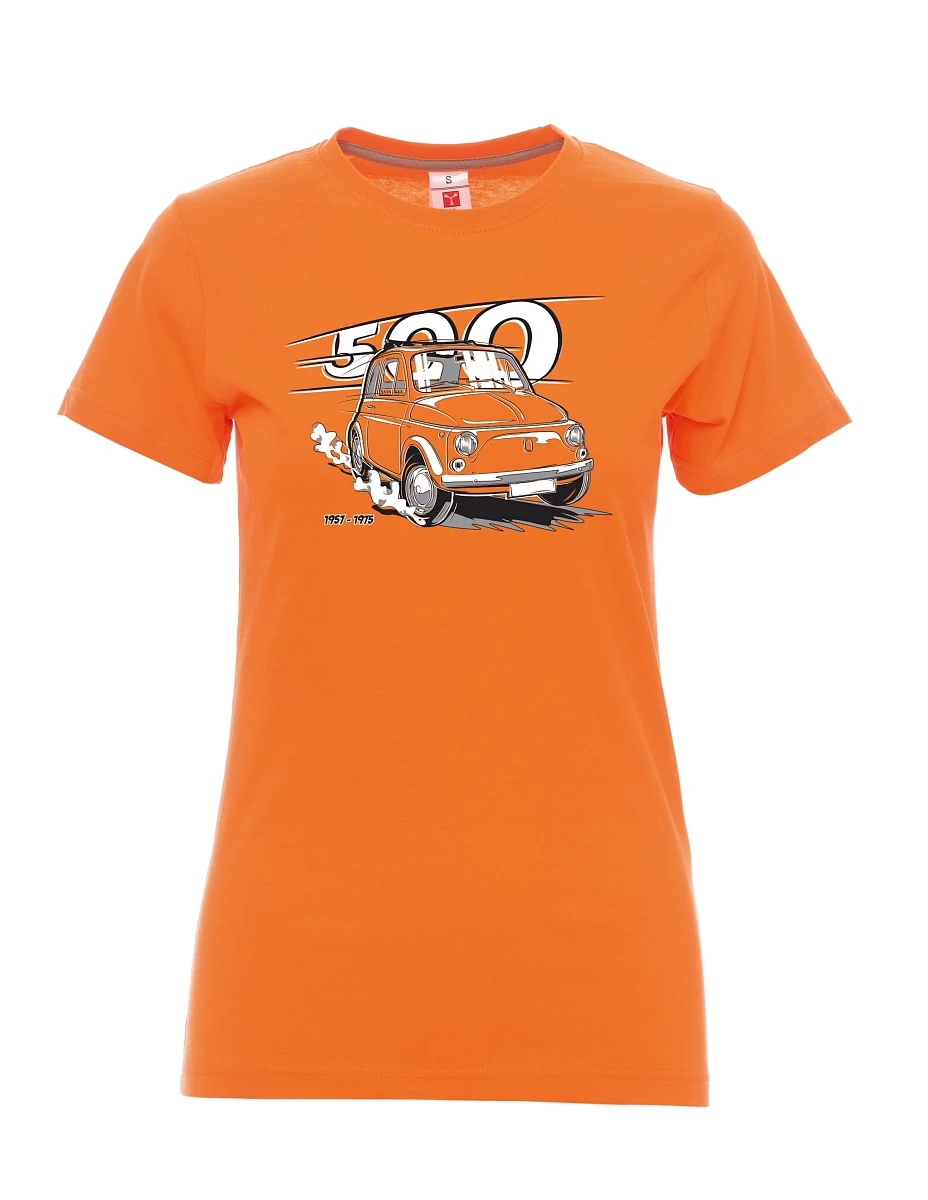 Orange women´s T-shirt Italian veteran F 500