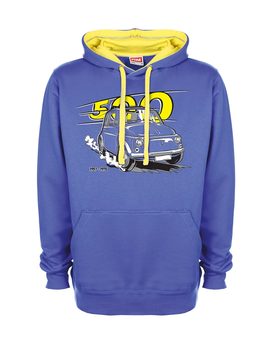 Yellow-blue sweatshirt Italian veteran F 500
