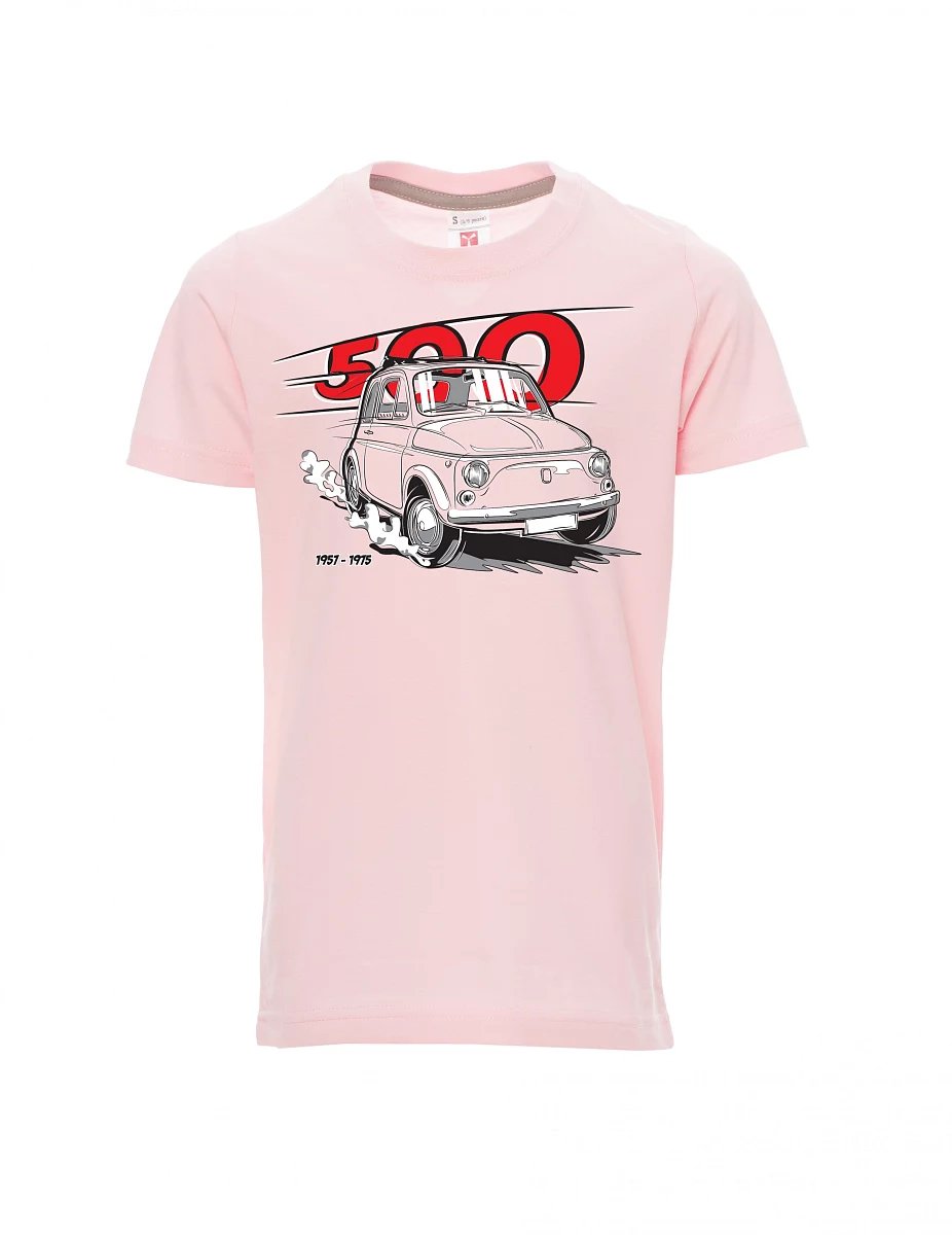 Light pink children´s T-shirt Italian veteran F 500