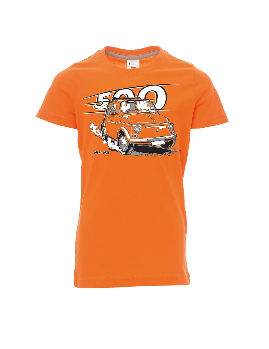 Orange children´s T-shirt Italian veteran F 500