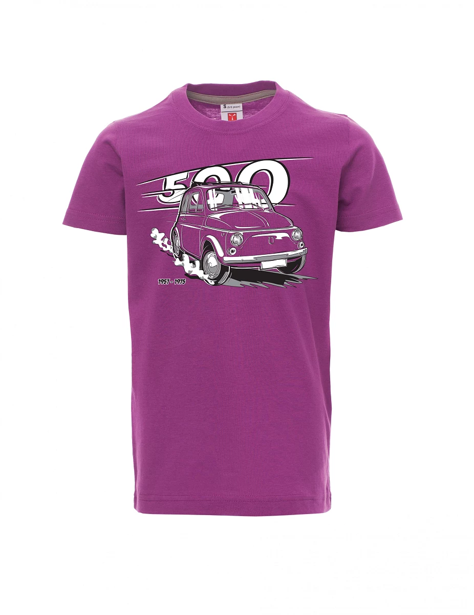 Purple children´s T-shirt Italian veteran F 500