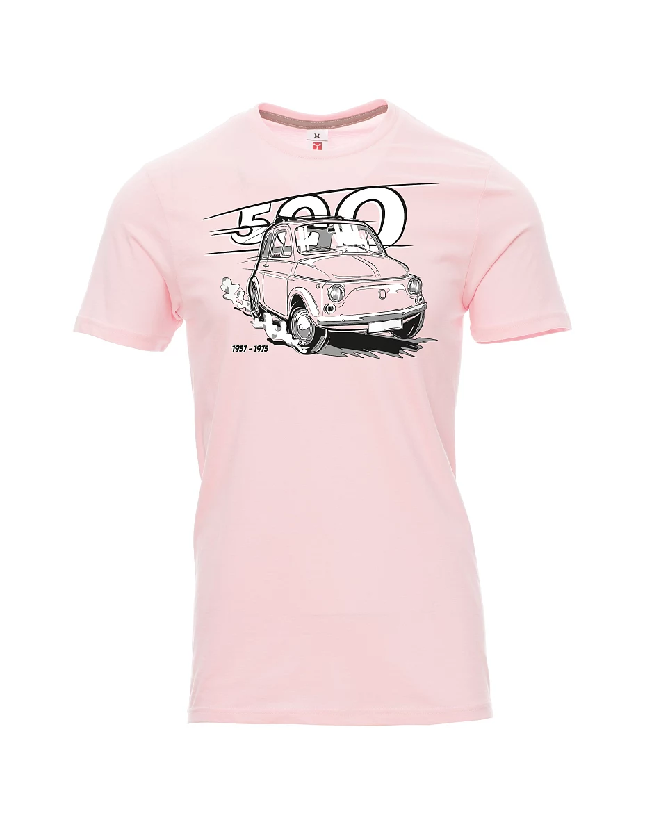 Light pink men´s T-shirt Italian veteran F 500