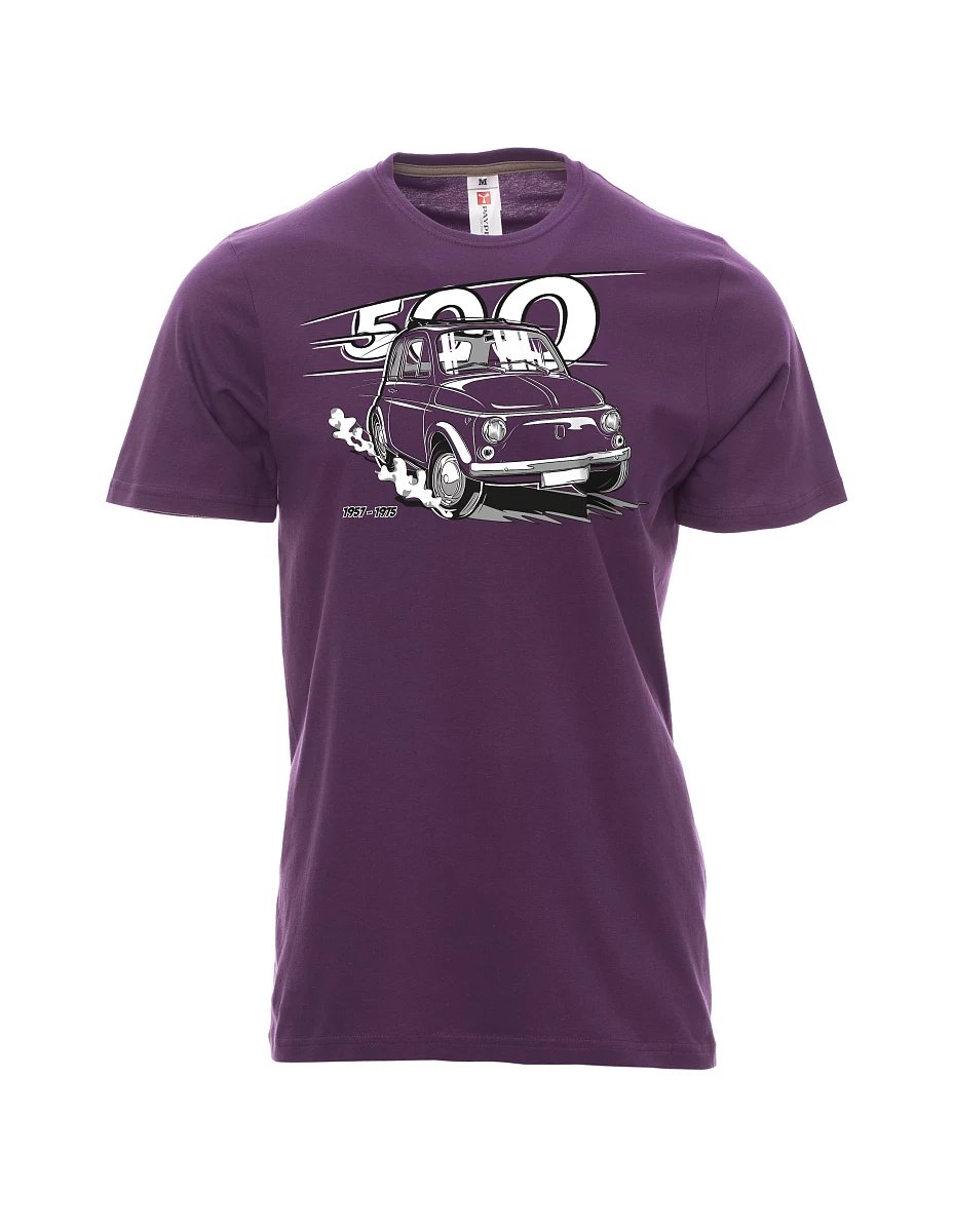 Purple men´s T-shirt Italian veteran F 500