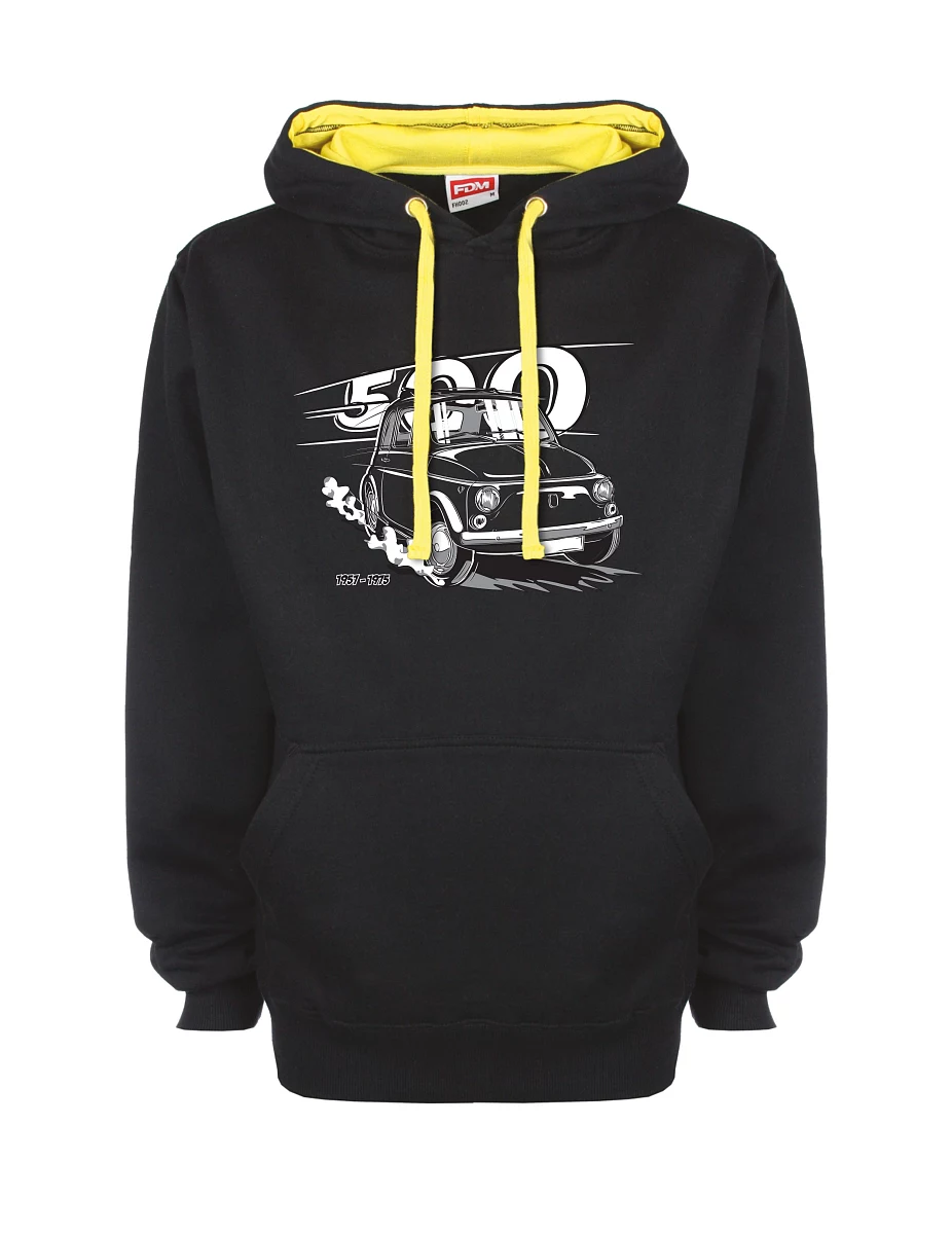 Yellow-black sweatshirt Italian veteran F 500