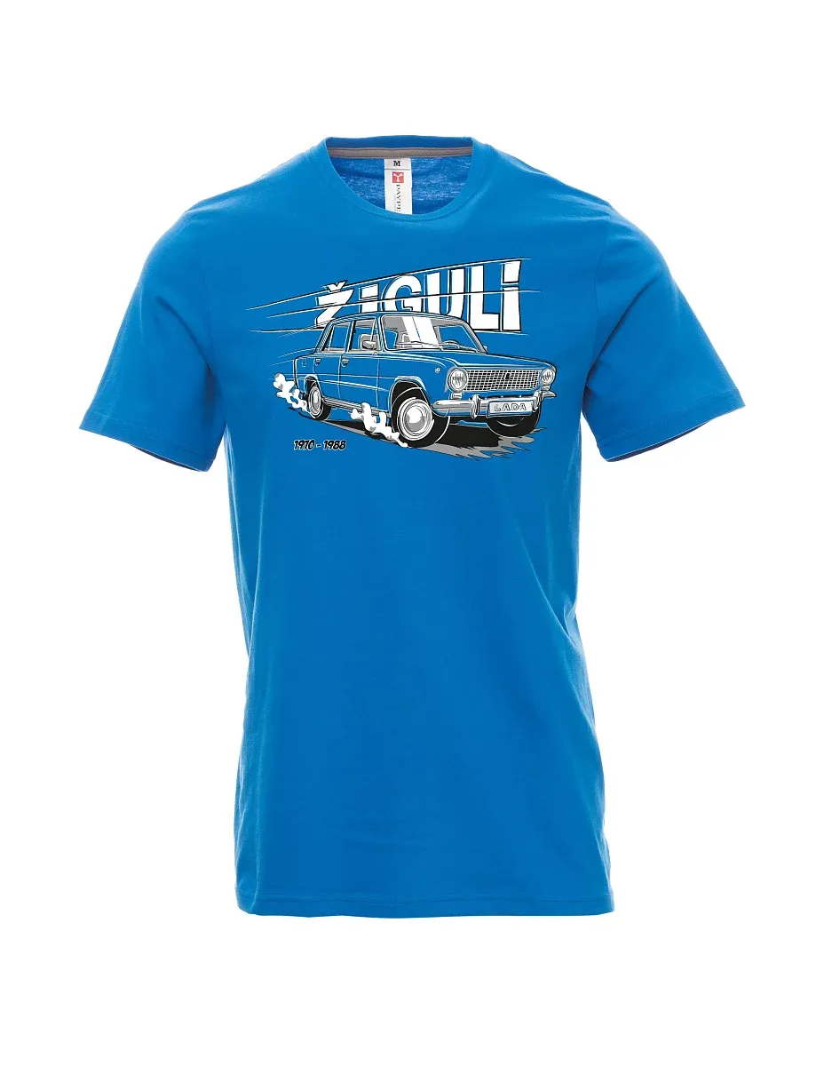 Light blue men´s T-shirt Lada-Žiguli