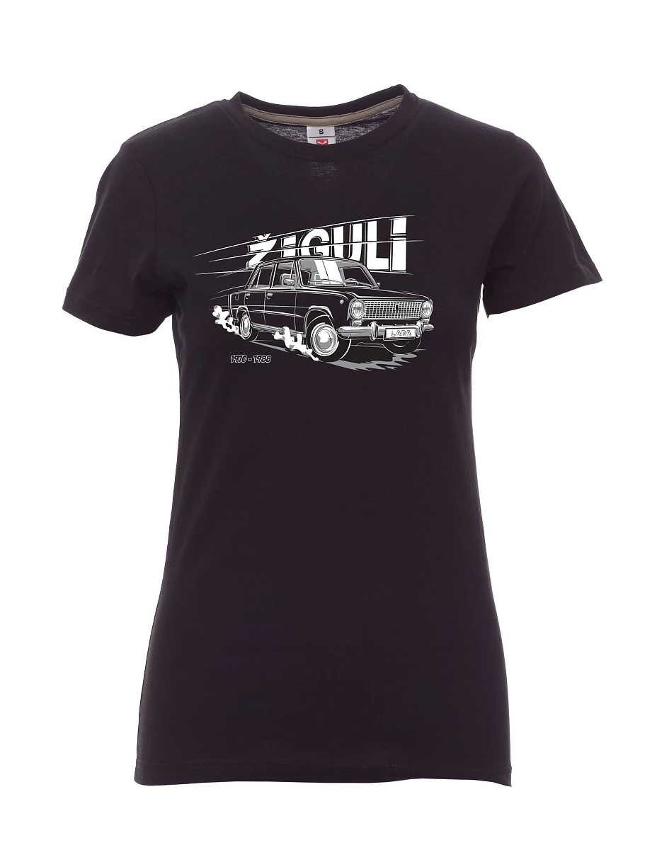 White women´s T-shirt Lada-Žiguli