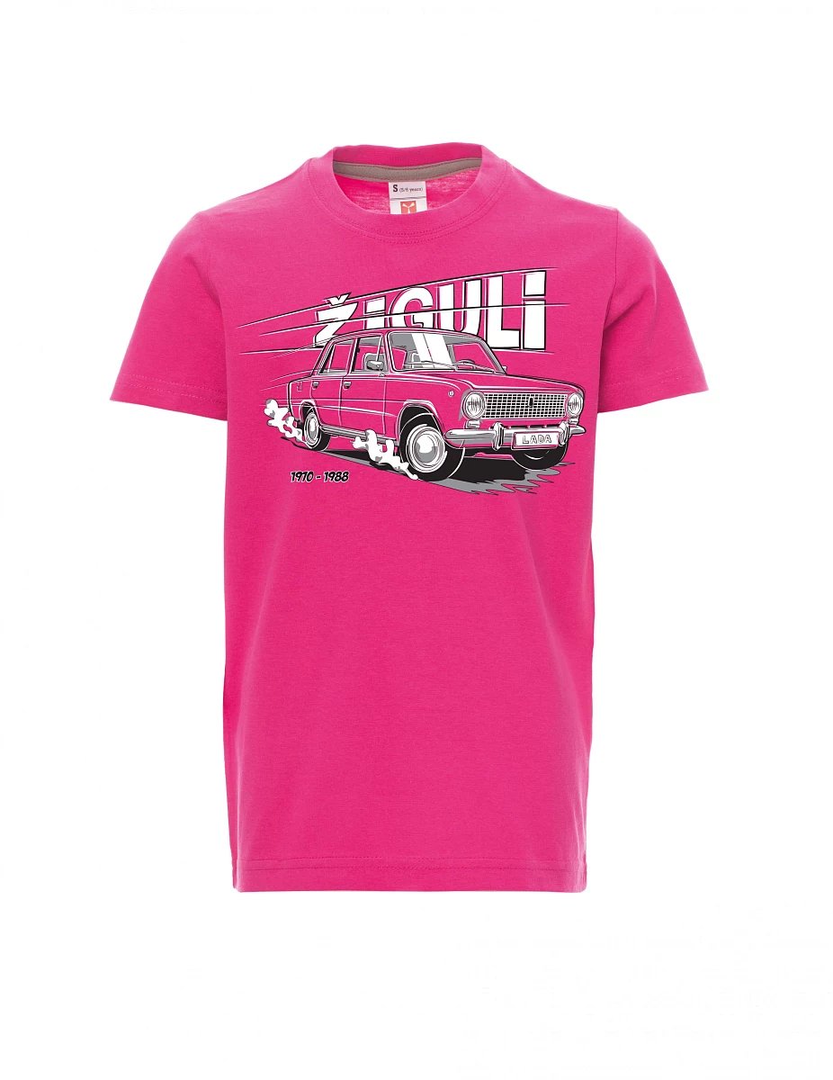 Pink children´s T-shirt Lada-Žiguli